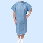 Economy Straight Tie Back Patient Gown (Each)
