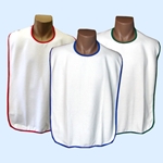 Deluxe Adult Bibs Snap Neck Closure (Each)