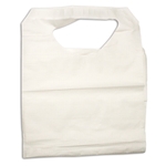 Disposable Poly Paper Adult Lap Bib (Per Case of 300)