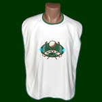 Golf Adult Embroidery Designer Bib