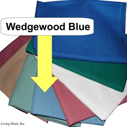 Rib Cord Bedspread Wedgewood Blue