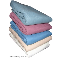 100% Cotton Snag-Free Blankets & Bedspreads (one dozen)