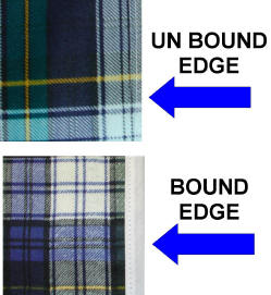 Adult Bib Plaid Various Neck Closures (Per Case)