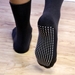 Deluxe Brown Calf Height Non Slip Socks (per pair)